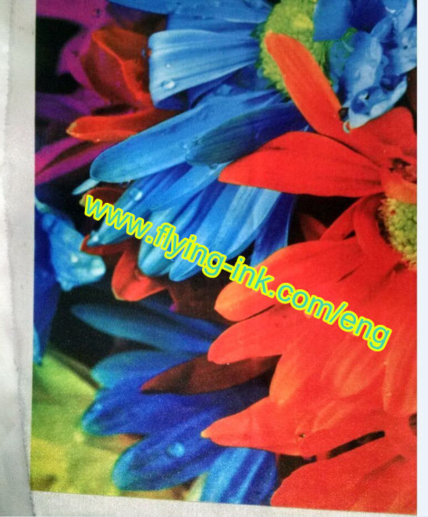 Litho sheetfeed offset sublimation inks