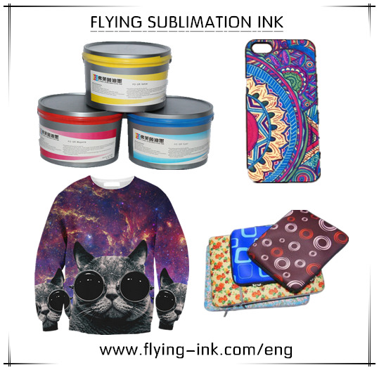 Offset printed for garment custom sublimation heat transfer ink