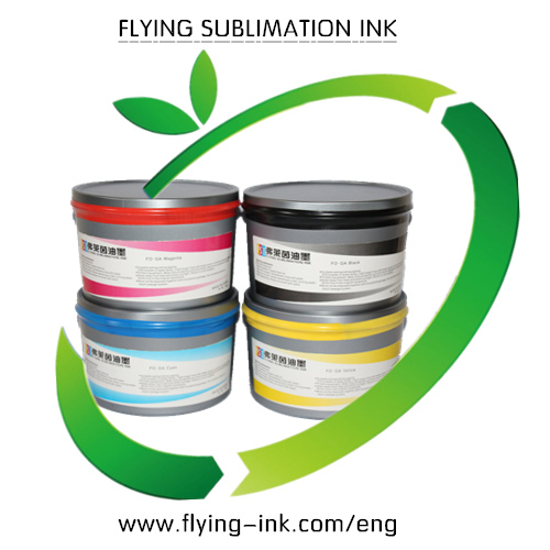 CMYK sublimation ink for transfer machine