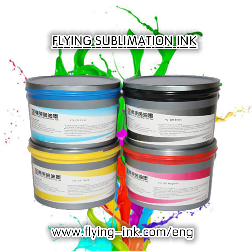 CMYK heat transfer printing inks