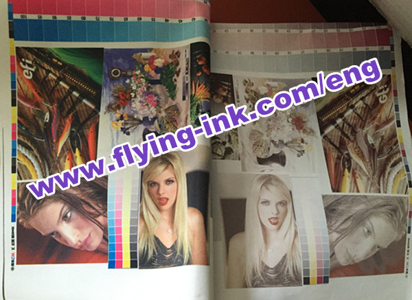 Litho dye sublimation thermal transfer printing ink